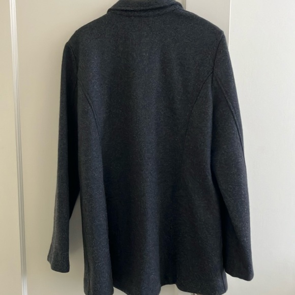 Lovely Eileen Fisher Modern Car Coat size XL - Picture 4 of 11